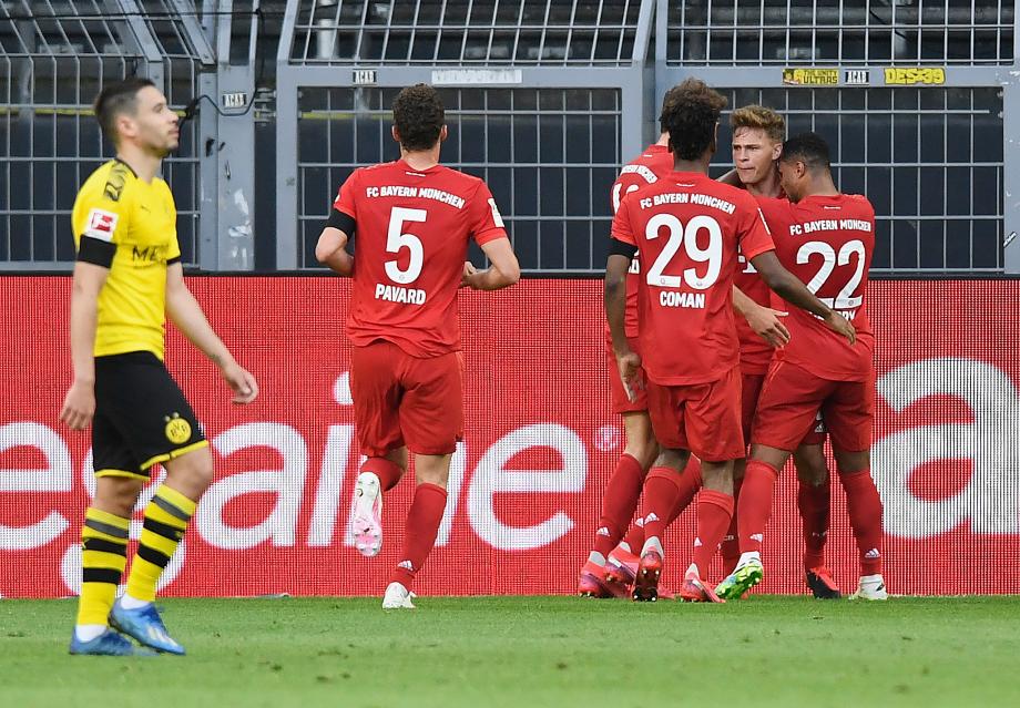 [图]德甲-基米希神仙球破门 拜仁1-0多特领跑  7分