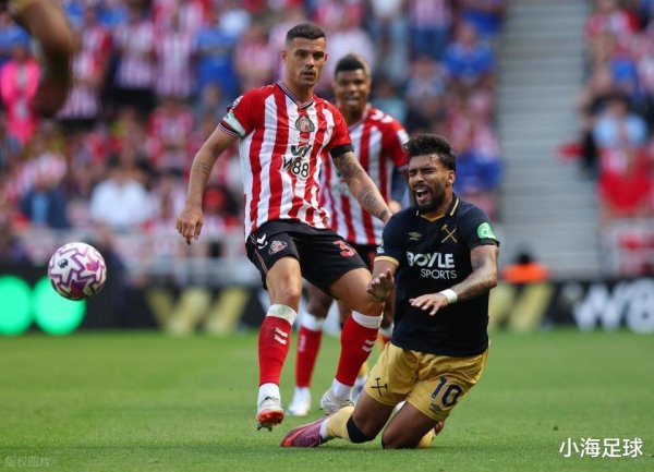英超第一轮战报: 热刺3-0伯恩利, 曼城4-0狼队, 布莱顿1-1富勒姆, 桑德兰3-0西汉姆联