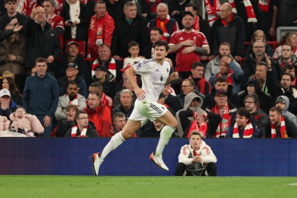 马奎尔得分  是曼联在安菲尔德第二晚的致胜球  球，仅次于奥谢的91分钟