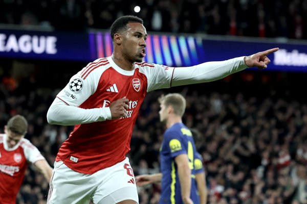 加盟枪手后加布里埃尔英超直接加入  21球，同期比任何中卫都更多