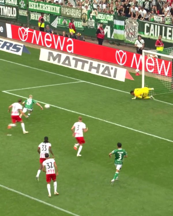 十二码球杀手！弗赖堡守门员连续5次扑出十二码球，创德甲历史记录