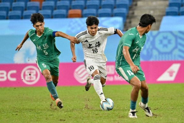 全运男足U20铜牌赛-上海vs山东杆位：蒯纪闻、刘诚宇、依木兰登场