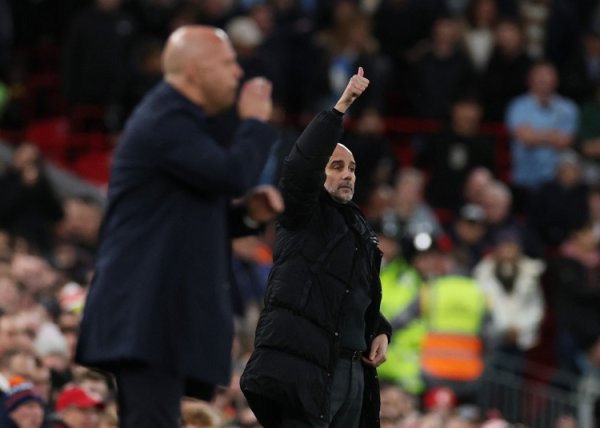 利物浦上次在英超净负3球也是不敌曼城，2023年4月1-4客负蓝月